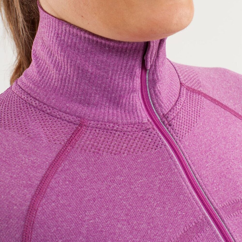 Lululemon Run: Swiftly Tech 1/2 Zip- Ultra Violet- Size 6 - Picture 11 of 15